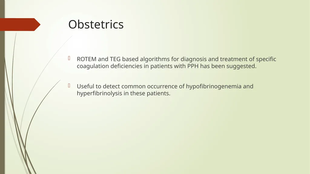 TEG and ROTEM: Technology and Clinical - slide 18 of 22