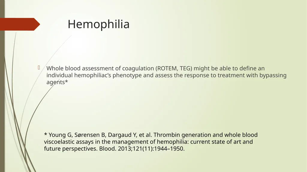 TEG and ROTEM: Technology and Clinical - slide 20 of 22