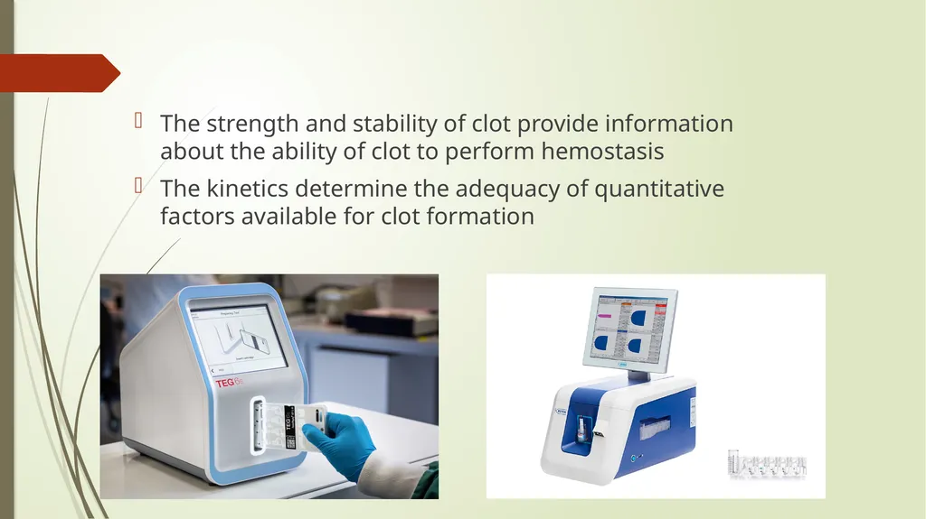 TEG and ROTEM: Technology and Clinical - slide 3 of 22