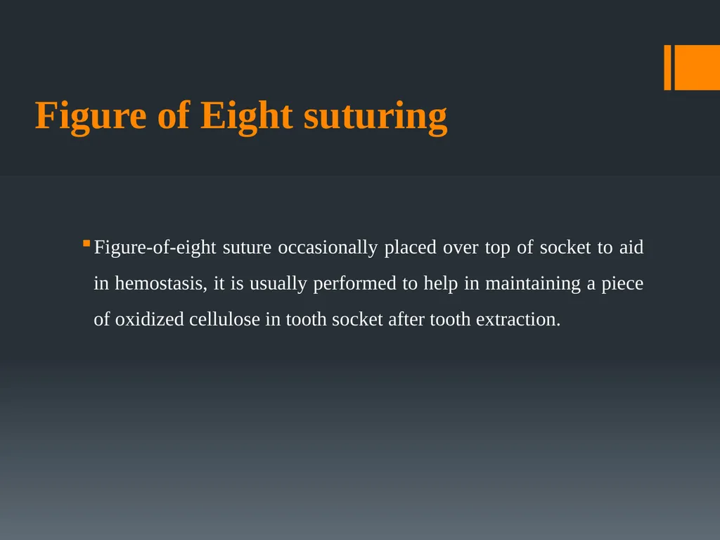 Principles of, incisions Flaps & Suturing - slide 57 of 58