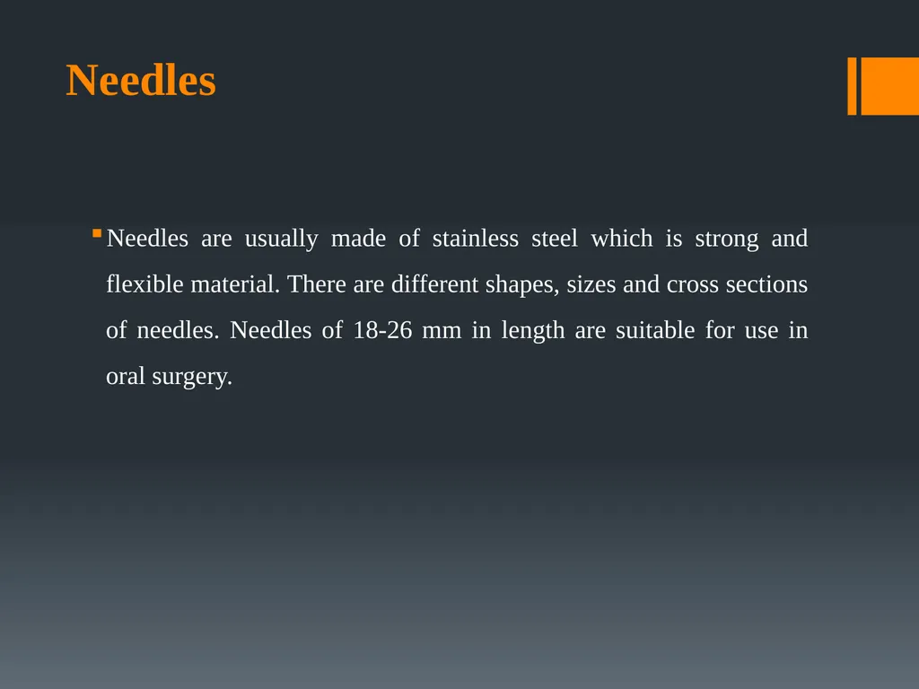Principles of, incisions Flaps & Suturing - slide 42 of 58