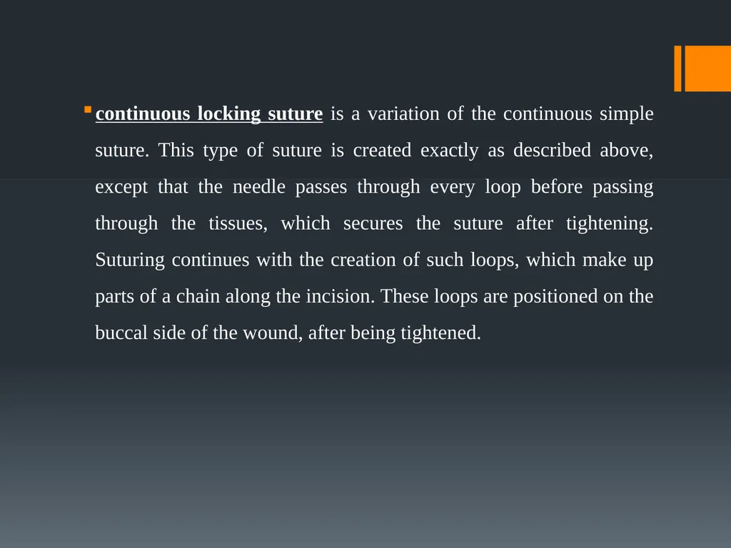 Principles of, incisions Flaps & Suturing - slide 55 of 58