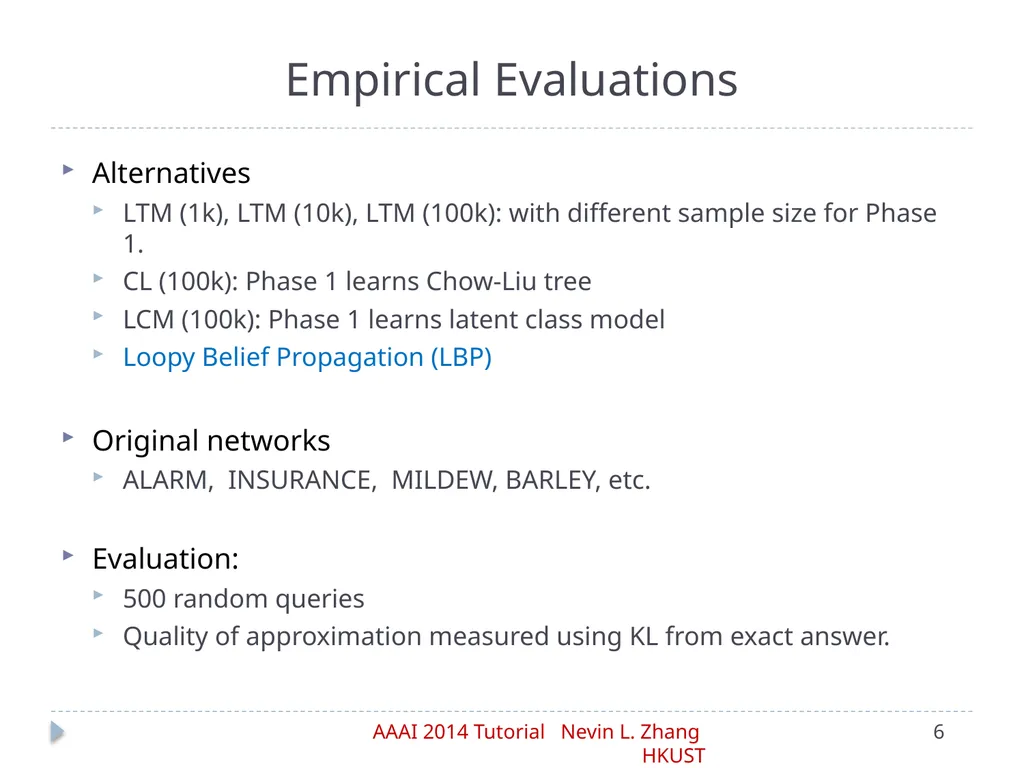 Latent Tree Models Part IV: Applications Nevin L. - slide 6 of 65