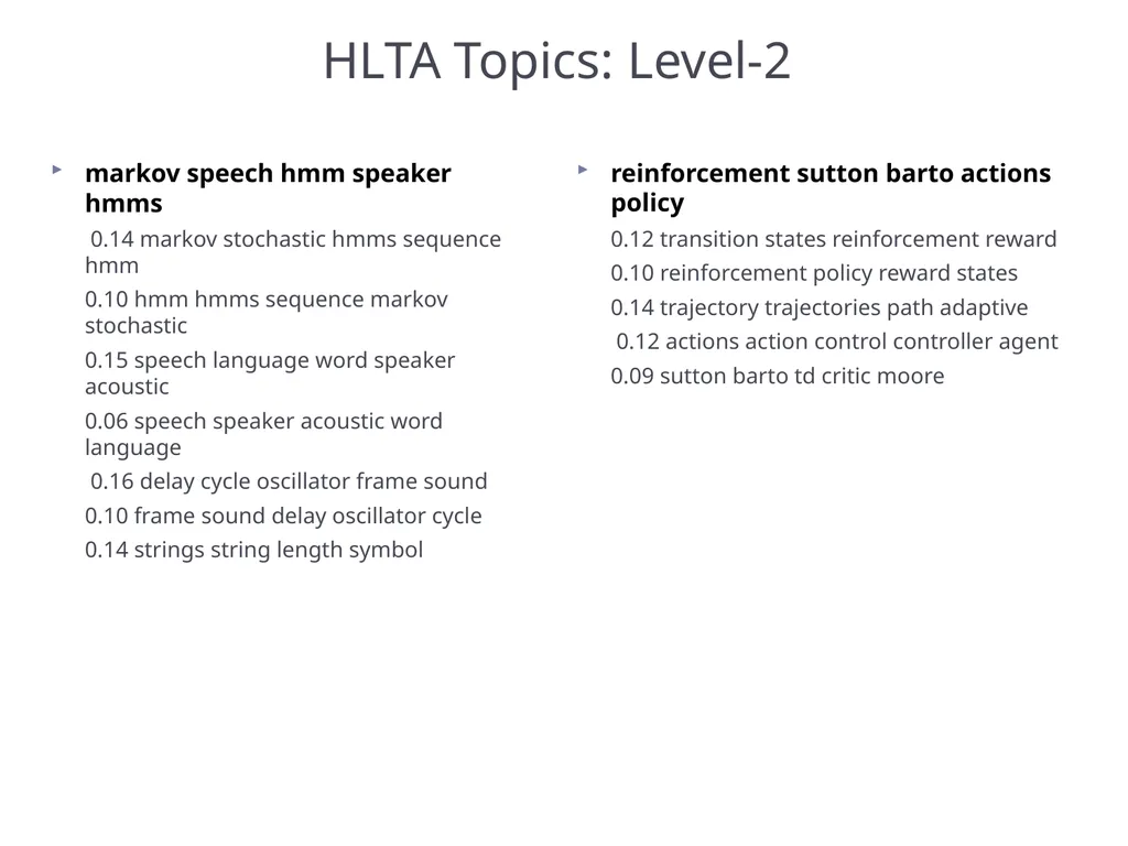 Latent Tree Models Part IV: Applications Nevin L. - slide 33 of 65