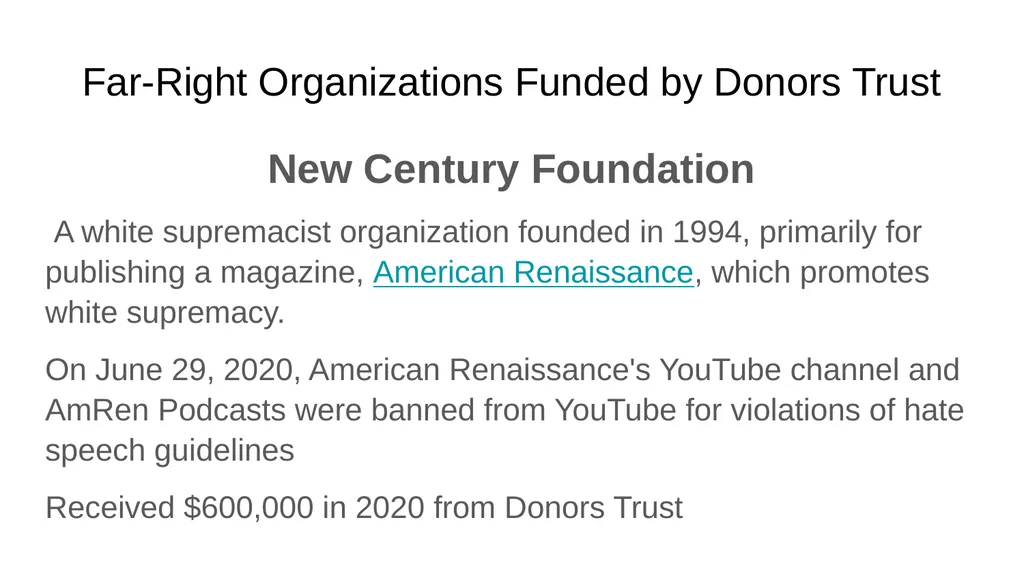 Dark Money and the Catholic Church Dark Money and - slide 7 of 15