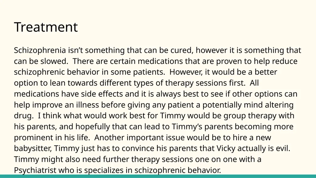 Timmy Turner’s Diagnosis. By: Logan Brown - slide 6 of 6