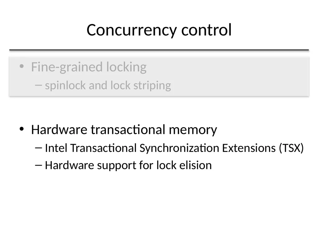 Algorithmic Improvements for Fast Concurrent - slide 22 of 43