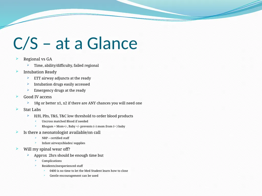 An Introduction to Obstetrical Emergencies Charles - slide 38 of 49