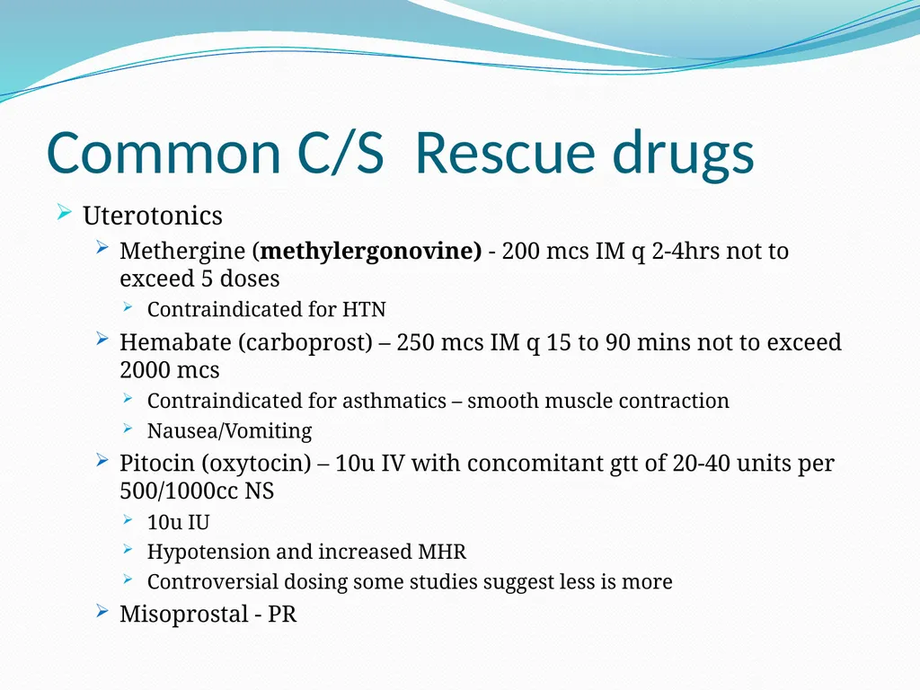 An Introduction to Obstetrical Emergencies Charles - slide 41 of 49