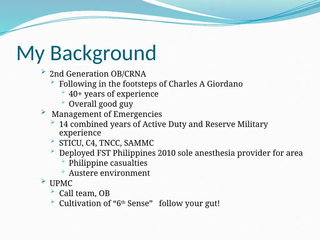 An Introduction to Obstetrical Emergencies Charles - slide 3 of 49