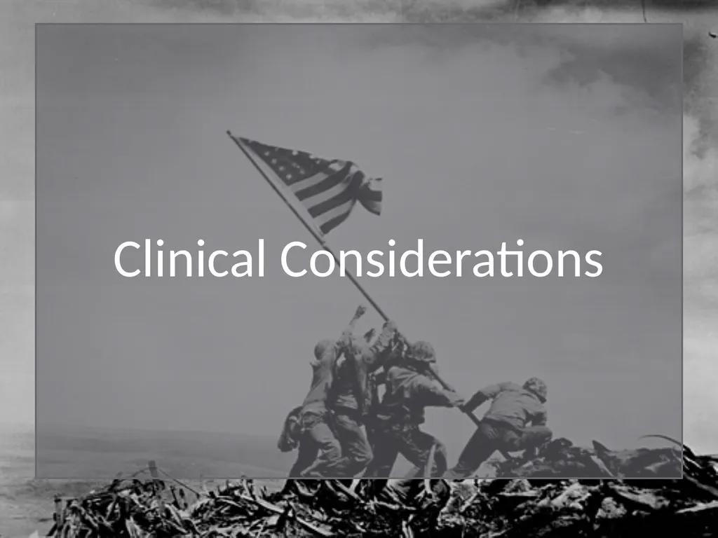 Clinical Considerations and Readiness Disclaimer - slide 14 of 26