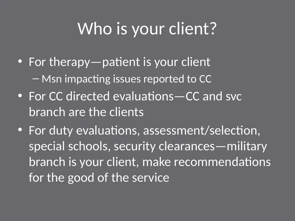 Clinical Considerations and Readiness Disclaimer - slide 18 of 26