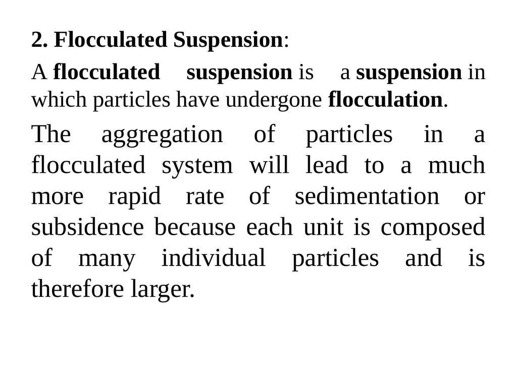 Suspension A pharmaceutical suspension may be - slide 18 of 88