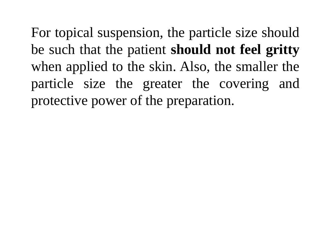 Suspension A pharmaceutical suspension may be - slide 6 of 88