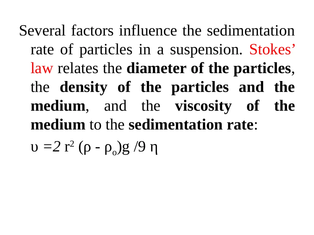 Suspension A pharmaceutical suspension may be - slide 32 of 88