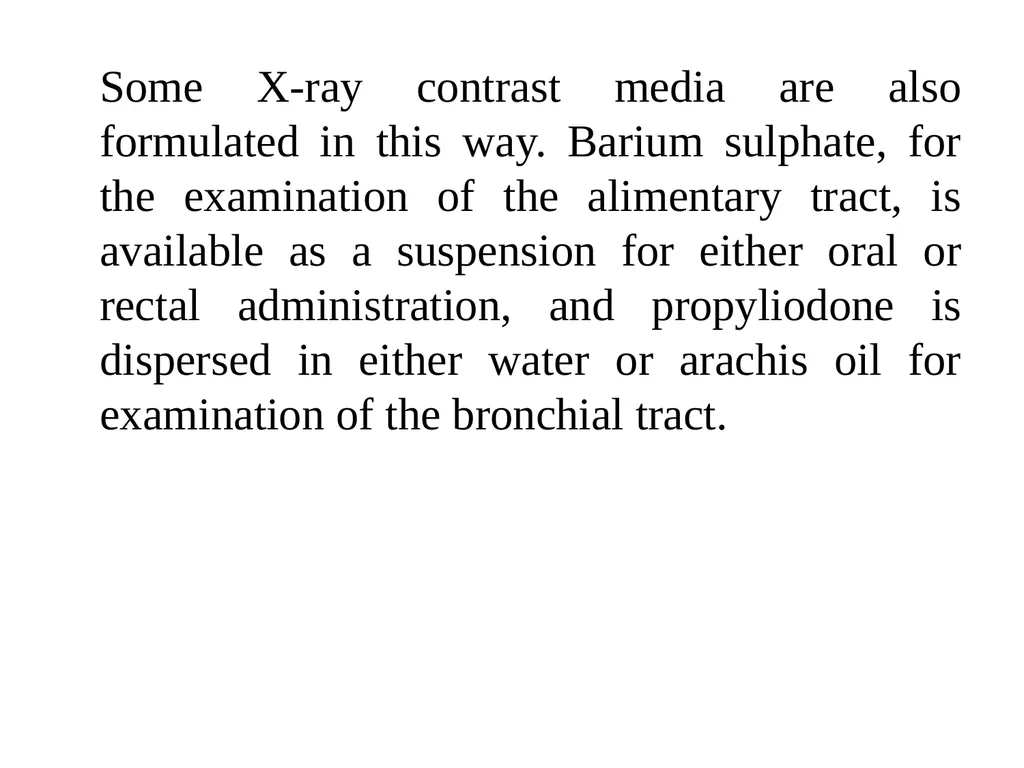 Suspension A pharmaceutical suspension may be - slide 87 of 88