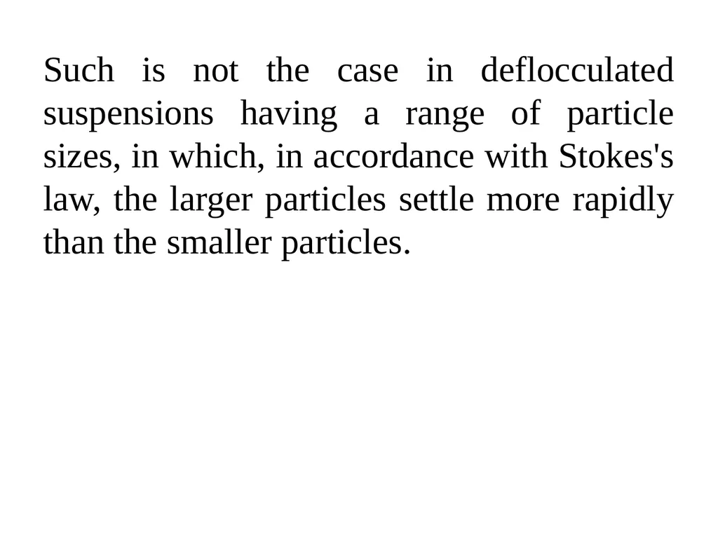 Suspension A pharmaceutical suspension may be - slide 42 of 88