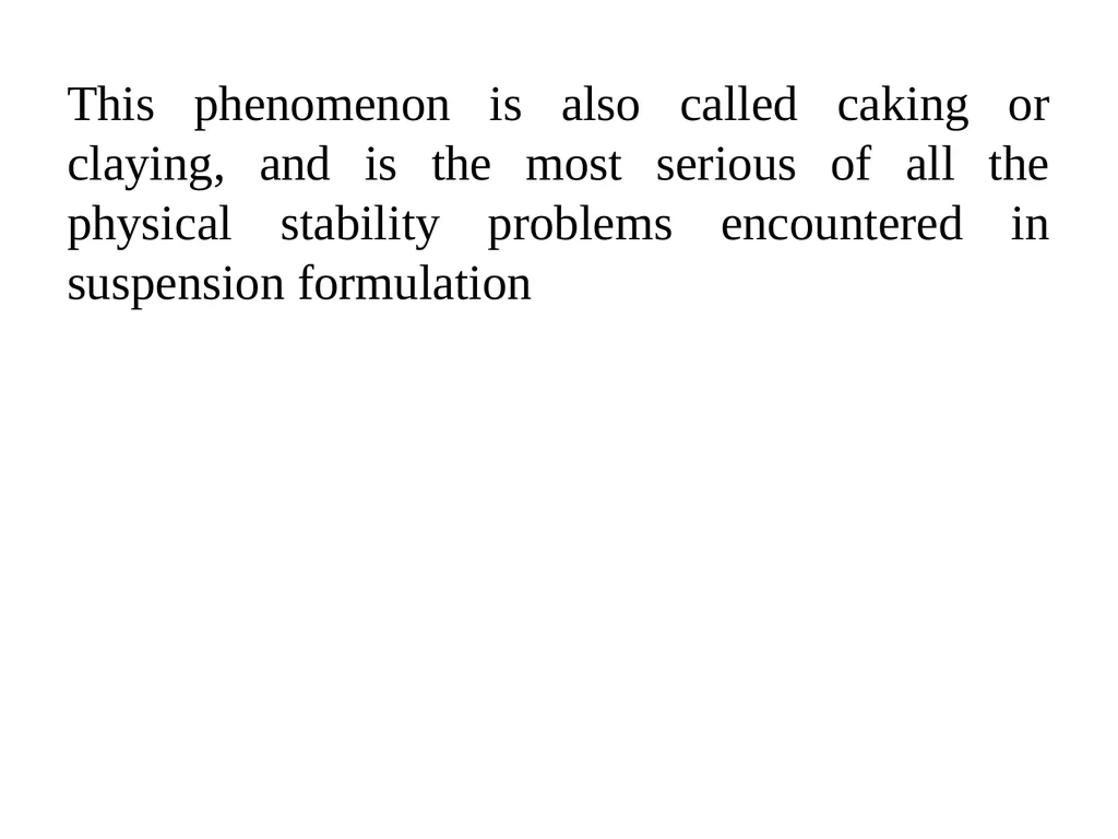 Suspension A pharmaceutical suspension may be - slide 17 of 88