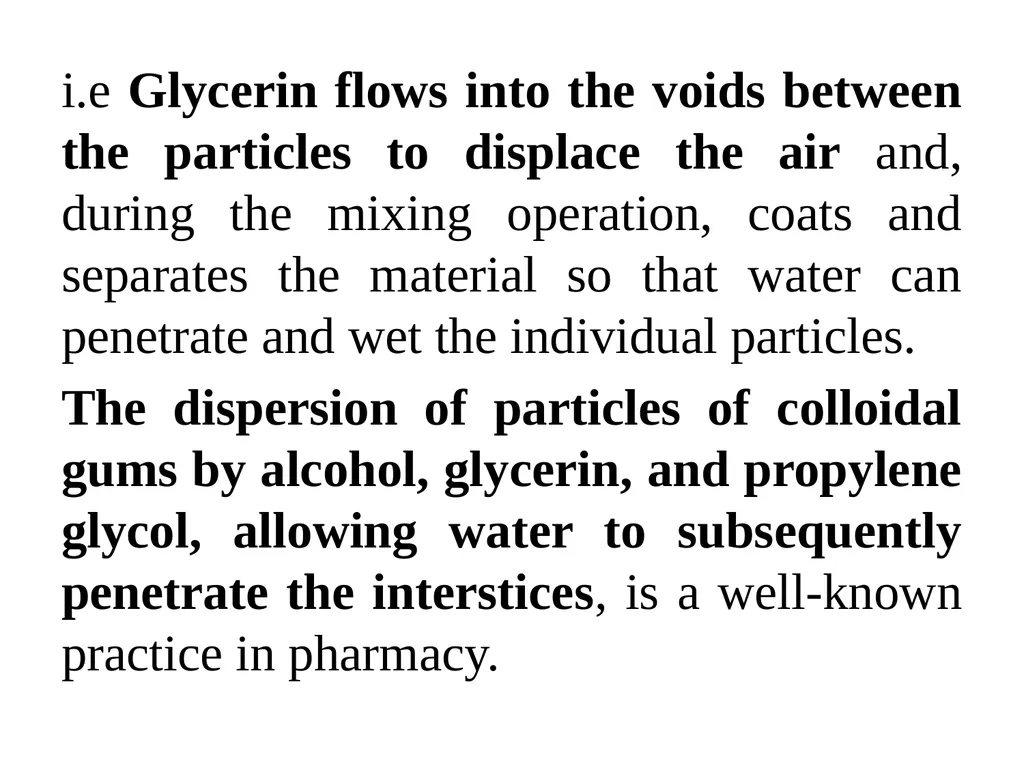 Suspension A pharmaceutical suspension may be - slide 58 of 88