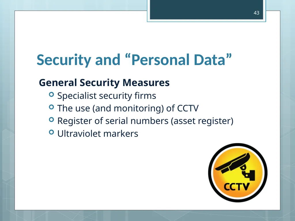 Higher Administration & IT Administrative Services - slide 43 of 47