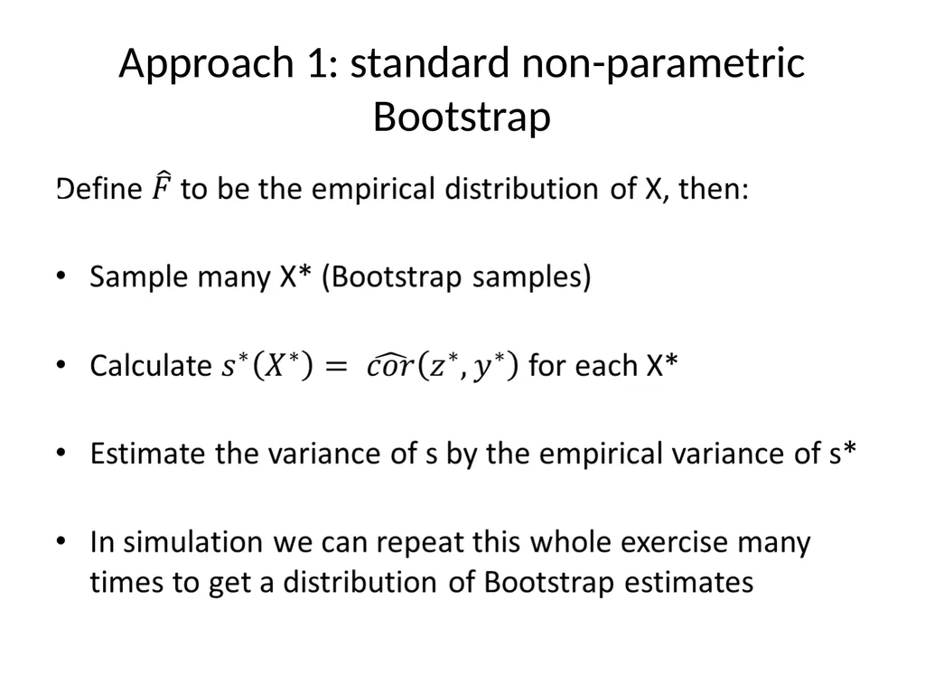 Bootstrap – The Statistician’s Magic Wand Saharon - slide 12 of 25