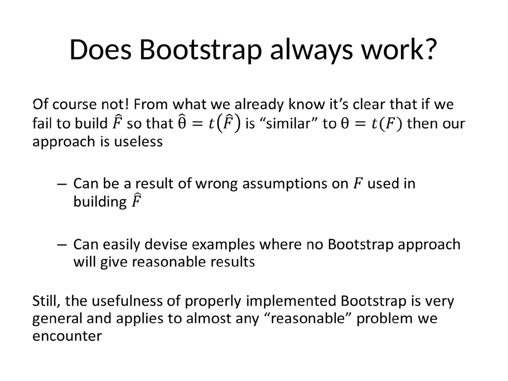 Bootstrap – The Statistician’s Magic Wand Saharon - slide 15 of 25
