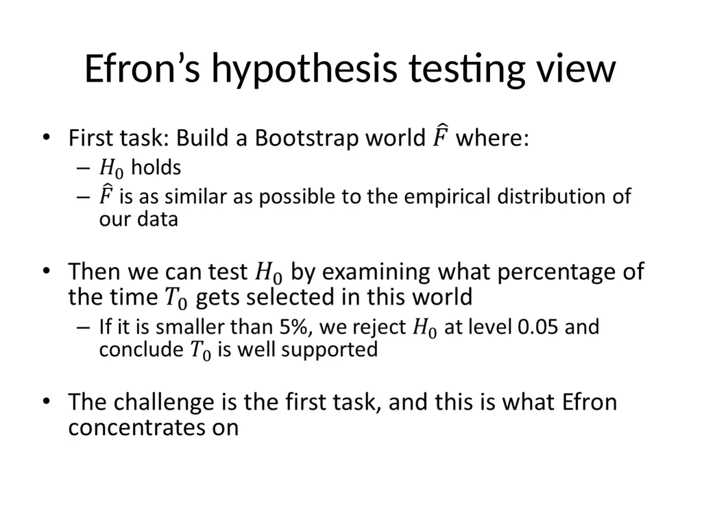 Bootstrap – The Statistician’s Magic Wand Saharon - slide 21 of 25