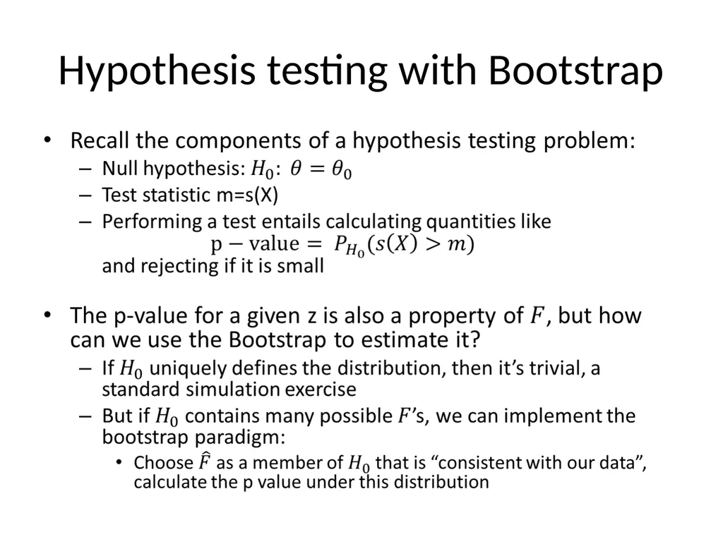 Bootstrap – The Statistician’s Magic Wand Saharon - slide 16 of 25