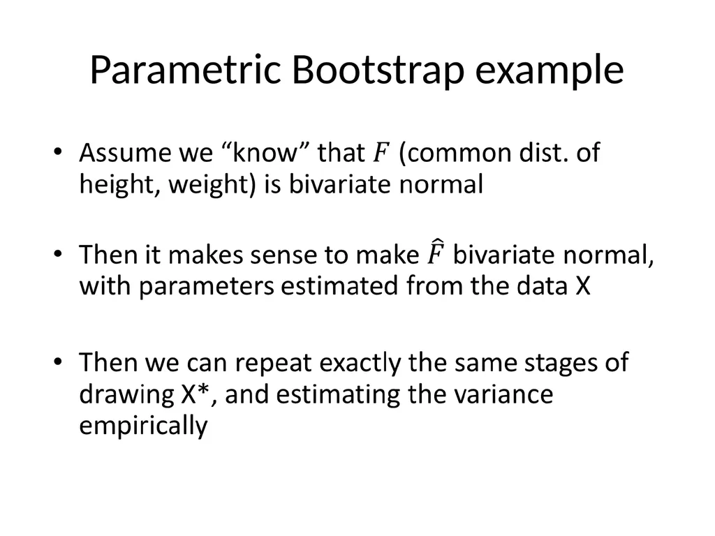 Bootstrap – The Statistician’s Magic Wand Saharon - slide 10 of 25