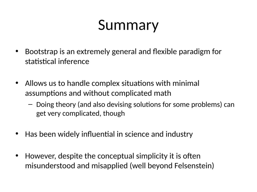 Bootstrap – The Statistician’s Magic Wand Saharon - slide 24 of 25
