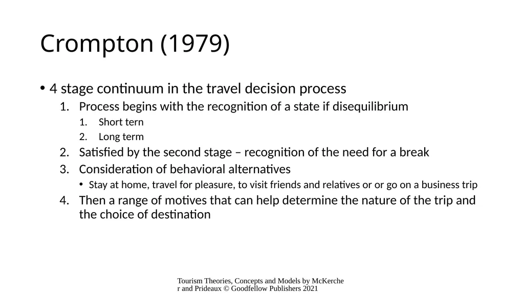 Chapter 10: Why Do People Travel? Learning - slide 12 of 22