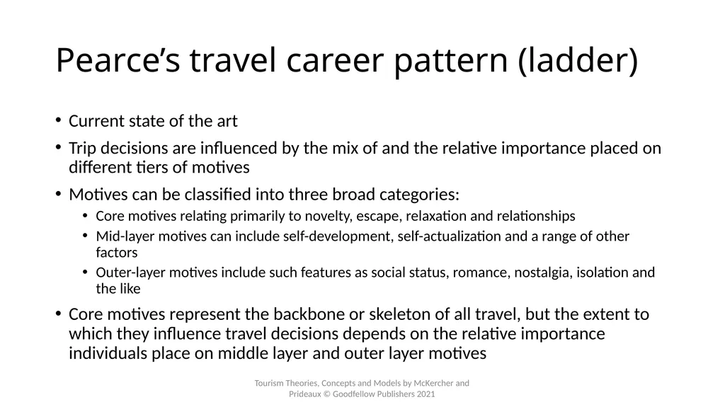 Chapter 10: Why Do People Travel? Learning - slide 17 of 22