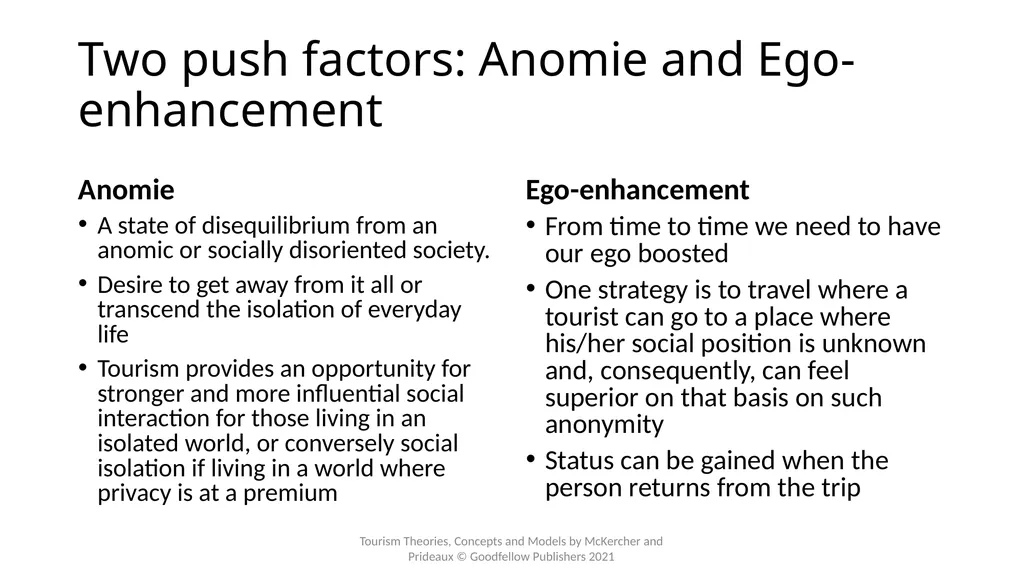 Chapter 10: Why Do People Travel? Learning - slide 10 of 22