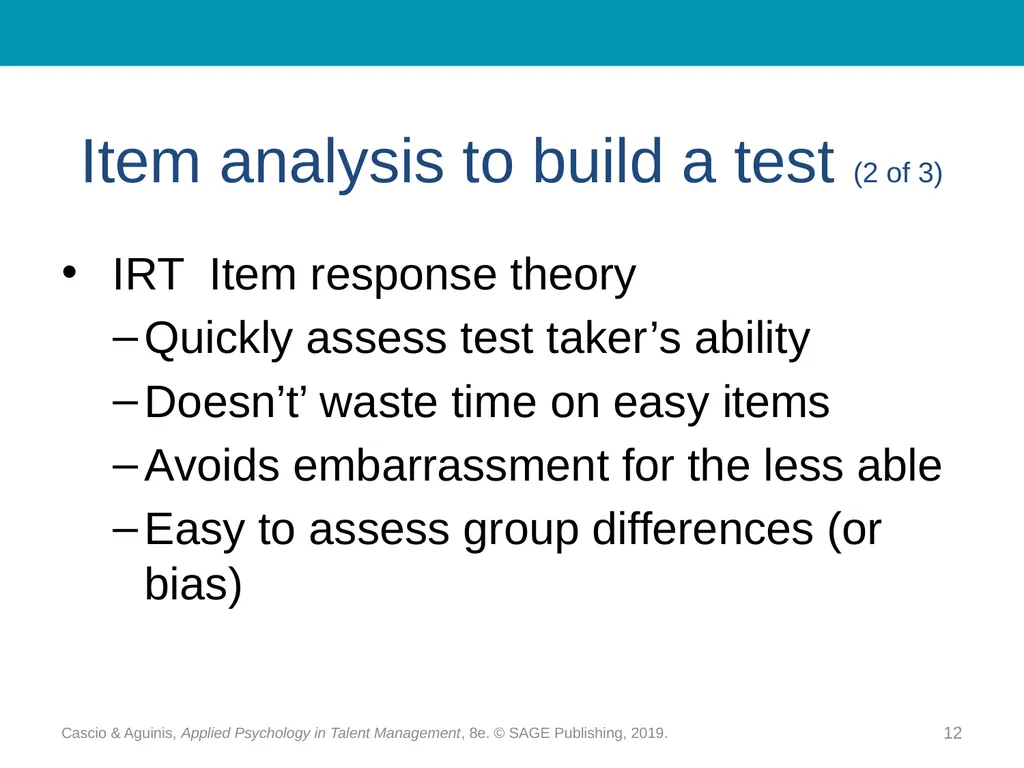Chapter 6 Measuring and Interpreting Individual - slide 12 of 20
