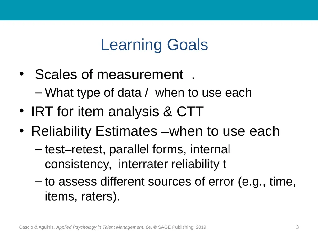 Chapter 6 Measuring and Interpreting Individual - slide 3 of 20