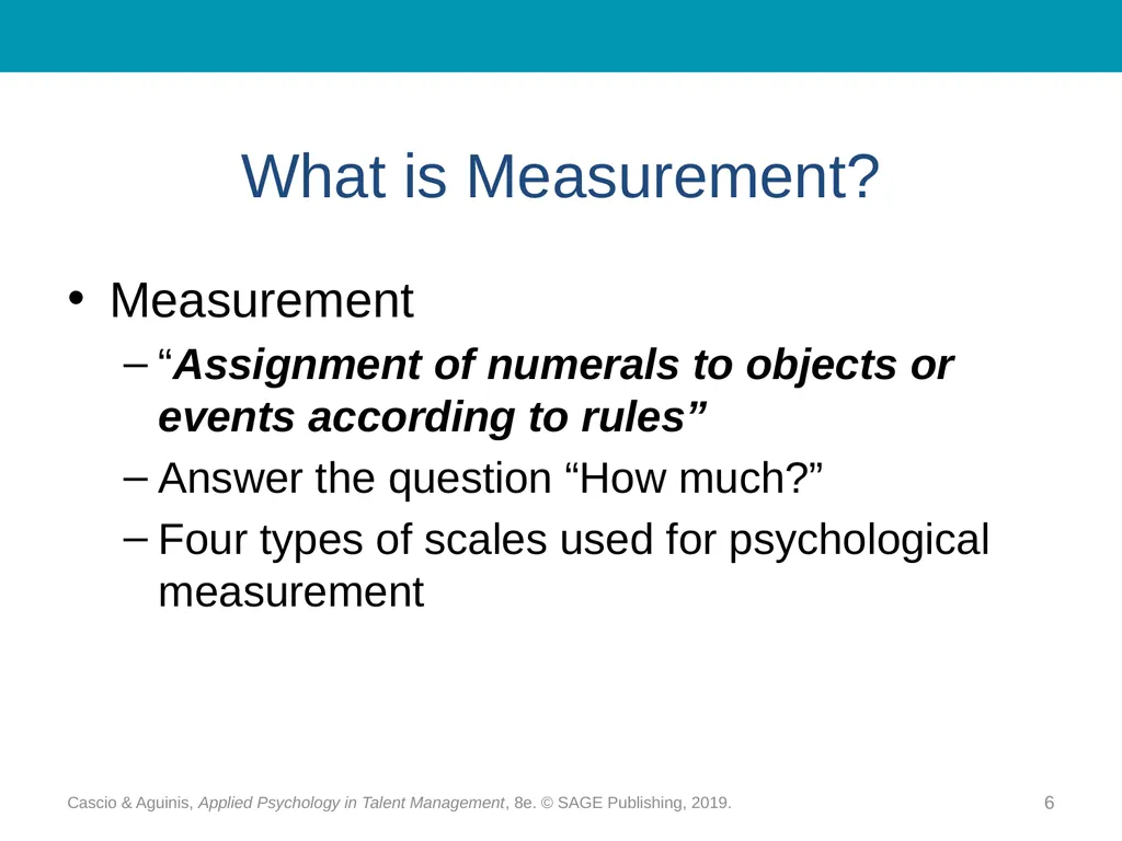 Chapter 6 Measuring and Interpreting Individual - slide 6 of 20