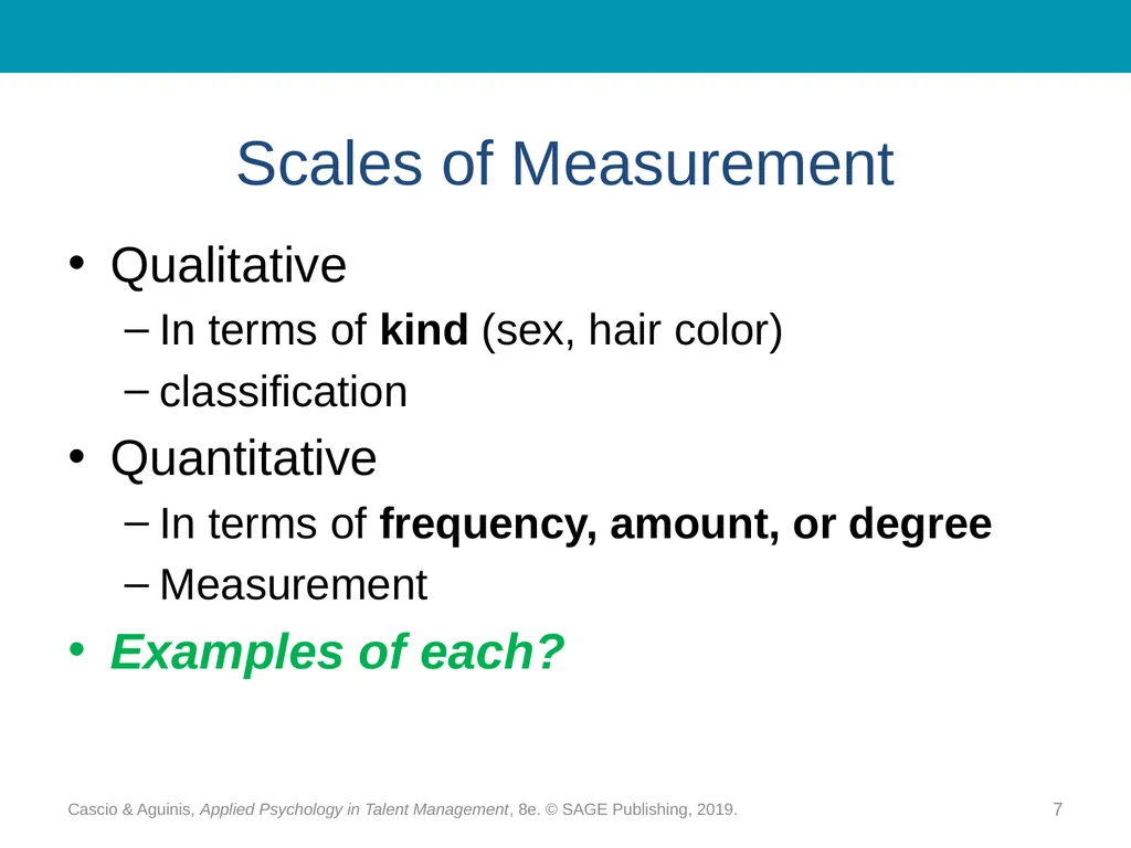 Chapter 6 Measuring and Interpreting Individual - slide 7 of 20