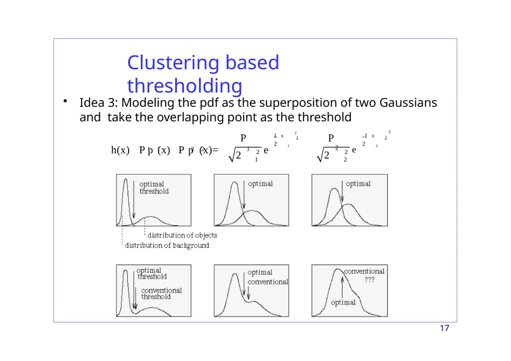 Region-based Segmentation Image Segmentation 2 - slide 17 of 41