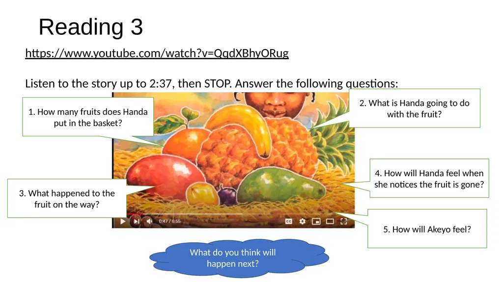 Year 1 Home Learning English Key Skills and - slide 8 of 19