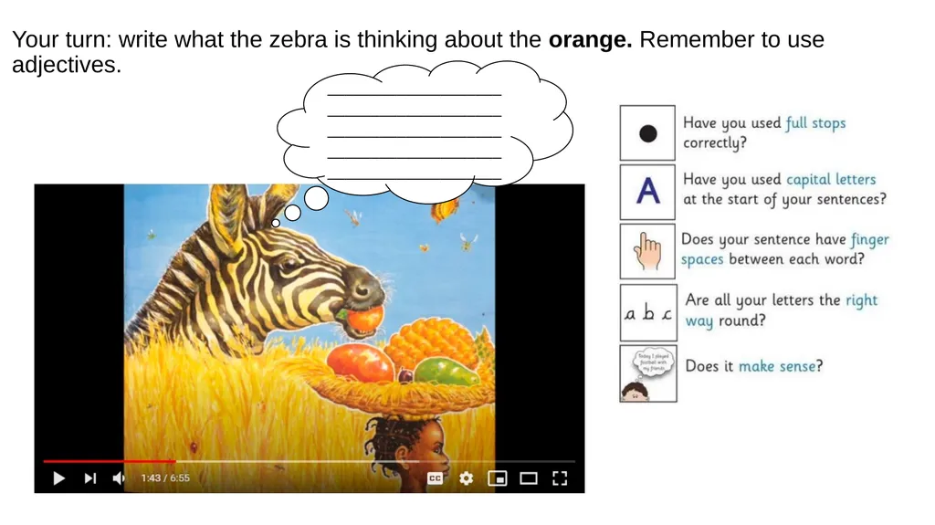 Year 1 Home Learning English Key Skills and - slide 17 of 19