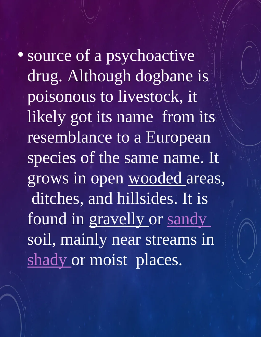 Apocynum Cannabinum Introduction: The dropsies of - slide 3 of 15