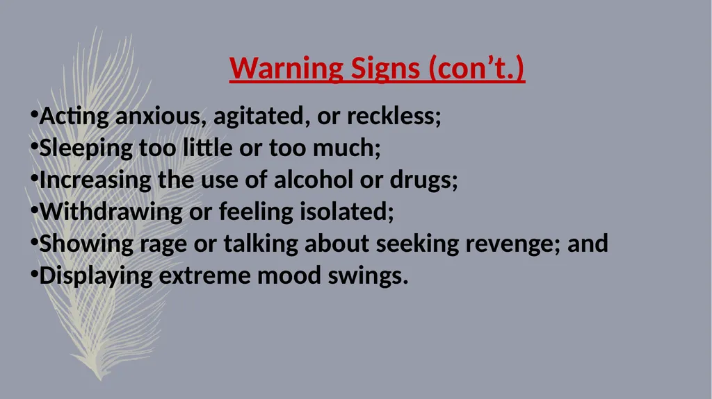Suicide Prevention General Statistics (USA) - slide 5 of 9