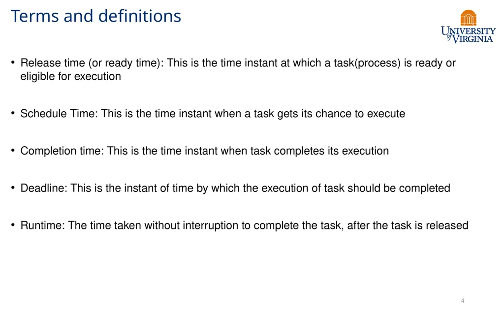 CS6456: Graduate Operating Systems Brad Campbell – - slide 4 of 46