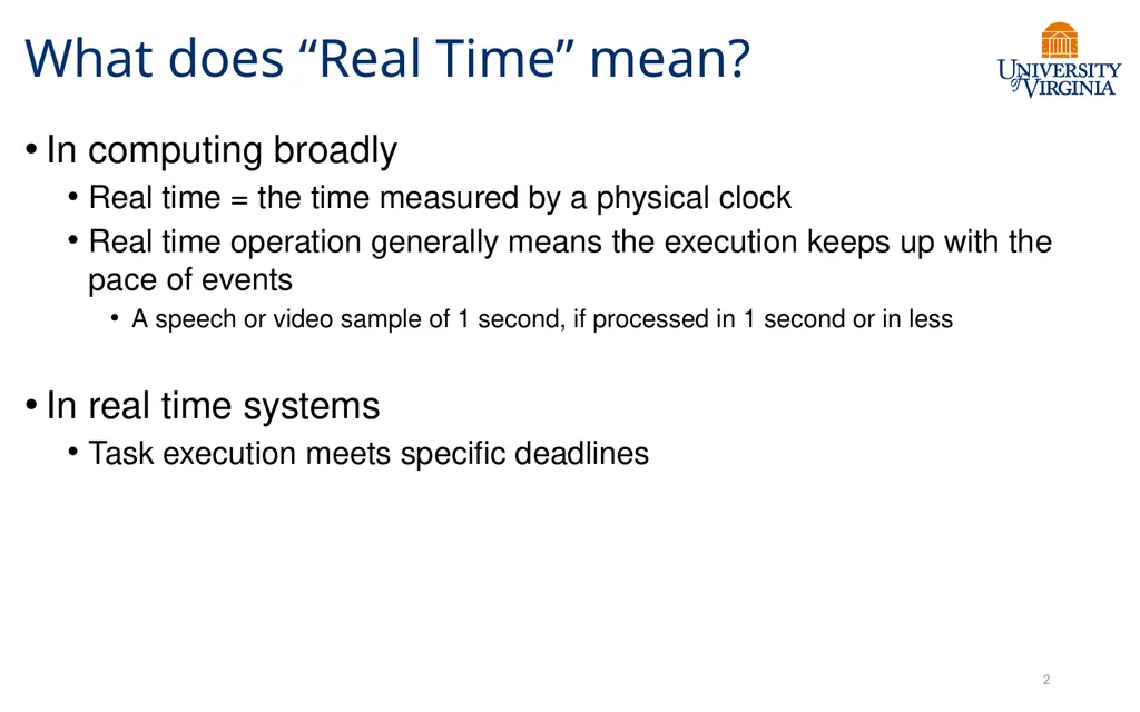 CS6456: Graduate Operating Systems Brad Campbell – - slide 2 of 46