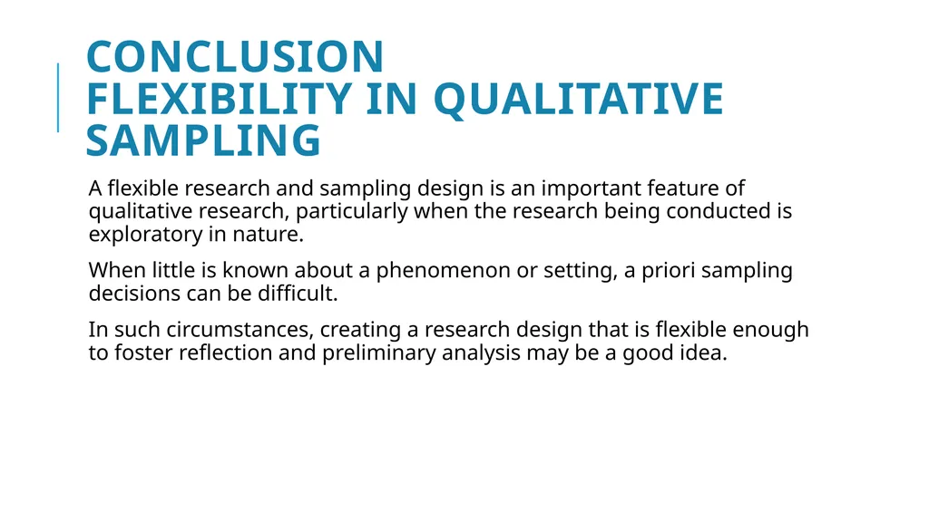 Qualitative Sampling Techniques Training course in - slide 24 of 24