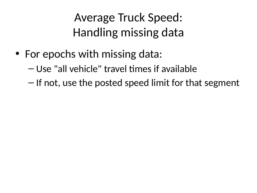 Using NPMRDS Data for System Performance Chris - slide 27 of 36