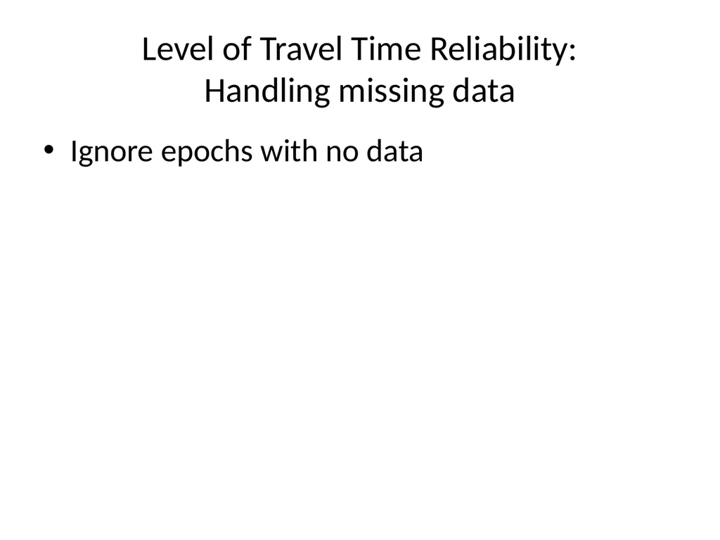 Using NPMRDS Data for System Performance Chris - slide 18 of 36