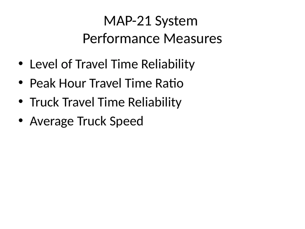 Using NPMRDS Data for System Performance Chris - slide 2 of 36