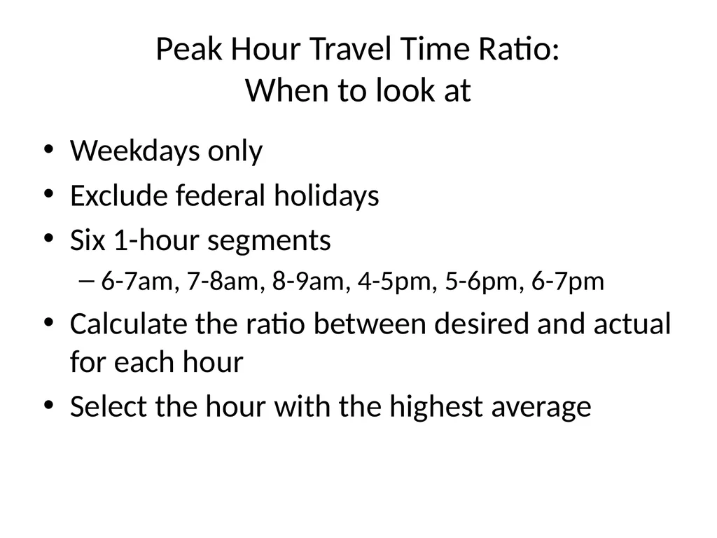 Using NPMRDS Data for System Performance Chris - slide 20 of 36