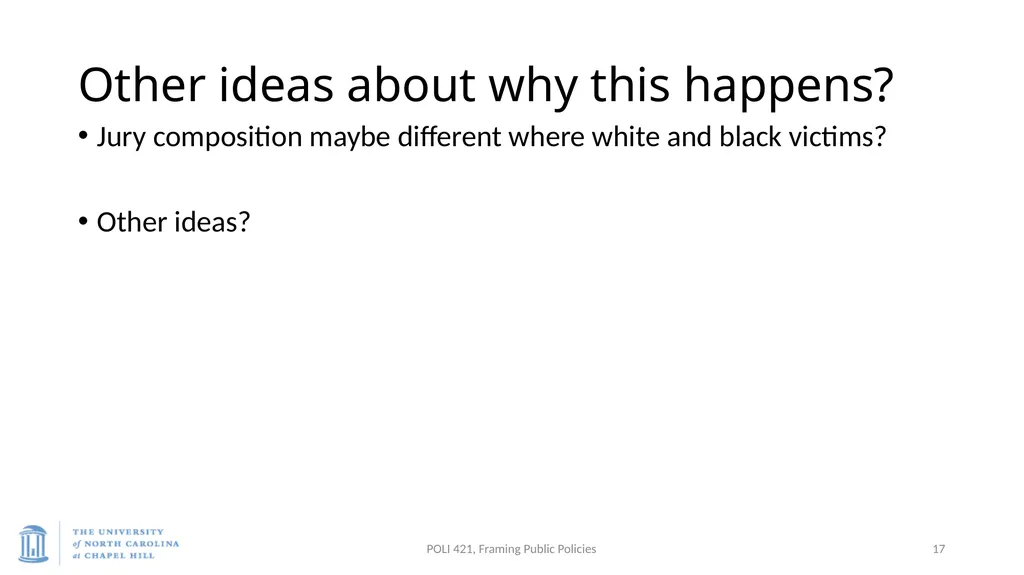 Eberhardt et al. “Looking Deathworthy” March 6, - slide 17 of 18